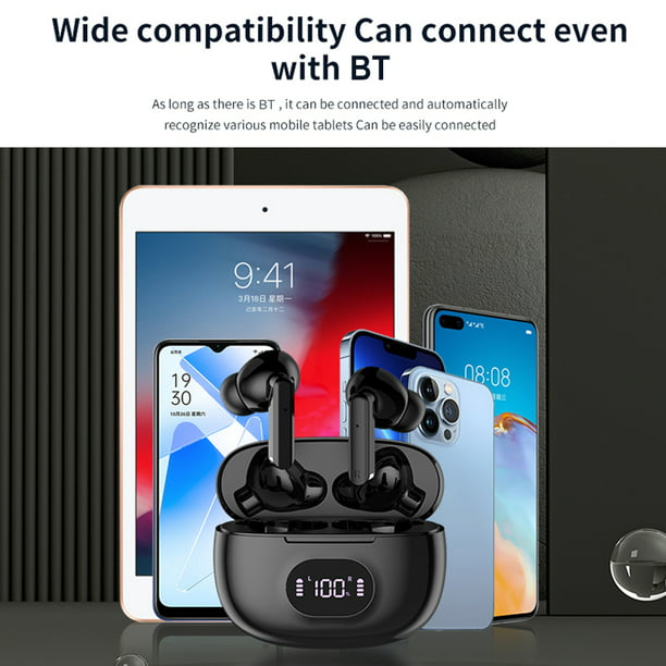 Auriculares de móvil con micrófono, estéreo, cable de 1,2 m, conexión tipo  C, cascos compatibles con Xiaomi, Huawei, Samsung, So