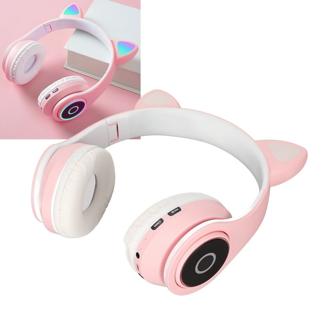 Auriculares Bluetooth Auriculares Con Orejas De Gato Auriculares Con Orejas De Gato Auriculares Inal ANGGREK