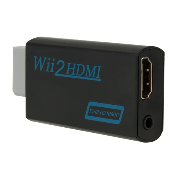 Convertidor compatible con WII a HDMI Full HD 1080P Adaptador Wii