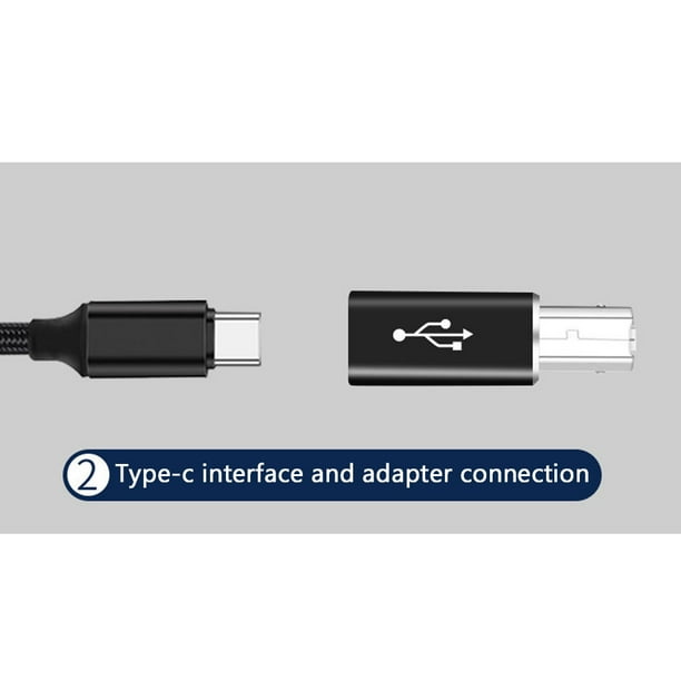  Cable de carga macho adaptador USB tipo-C a USB-A 2.0   Basics, 6 pies (1.8 metros), color negro. : Electrónica