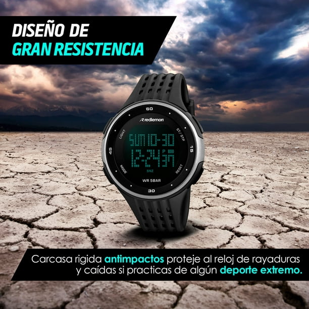 Reloj Deportivo Digital Contra el Agua Modelo 1384