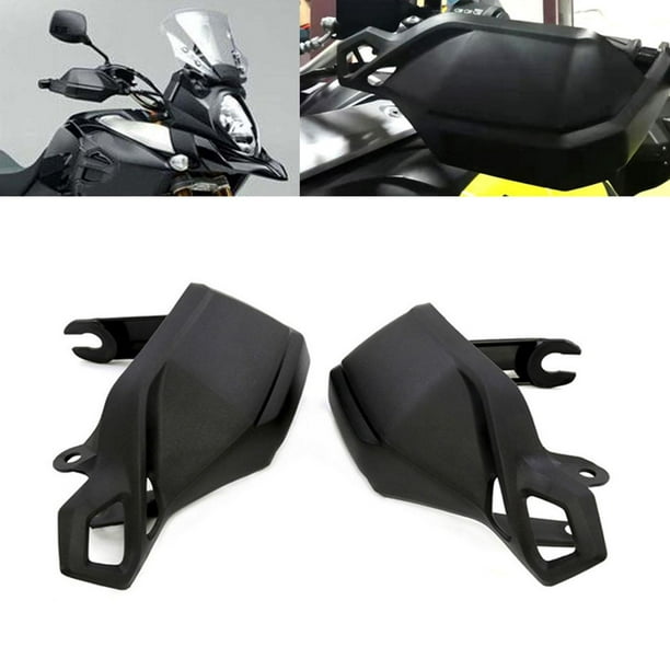Paramanos Moto Suzuki DL1000 Negro guardamanos Zulema Protectores de  manillar