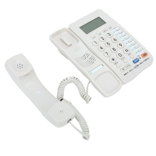 Teléfono Fijo con Cable para Uso Doméstico y Comercial por LYUMO