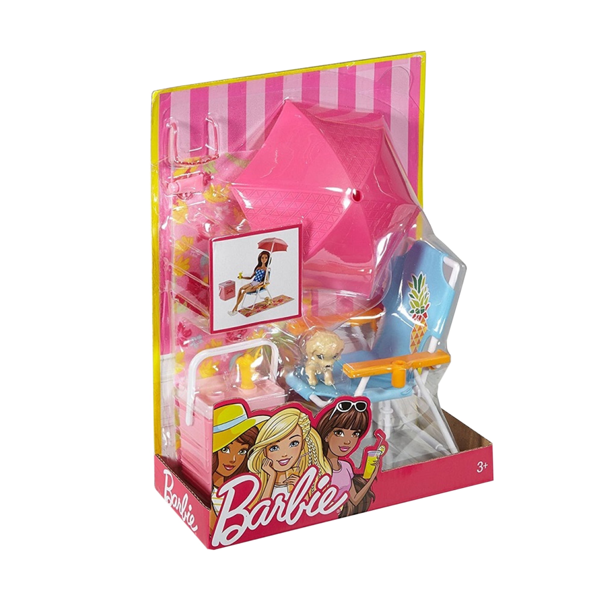 Set de Muebles y Accesorios Barbie Alberca