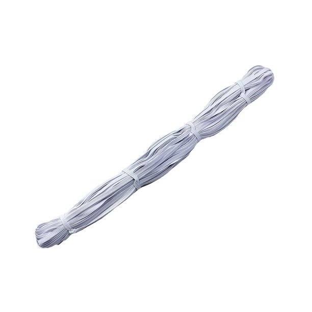 1 rollo de cordón elástico, banda de costura elástica plana para ropa,  pantalones, costura, blanco Hugo Costura con banda elástica