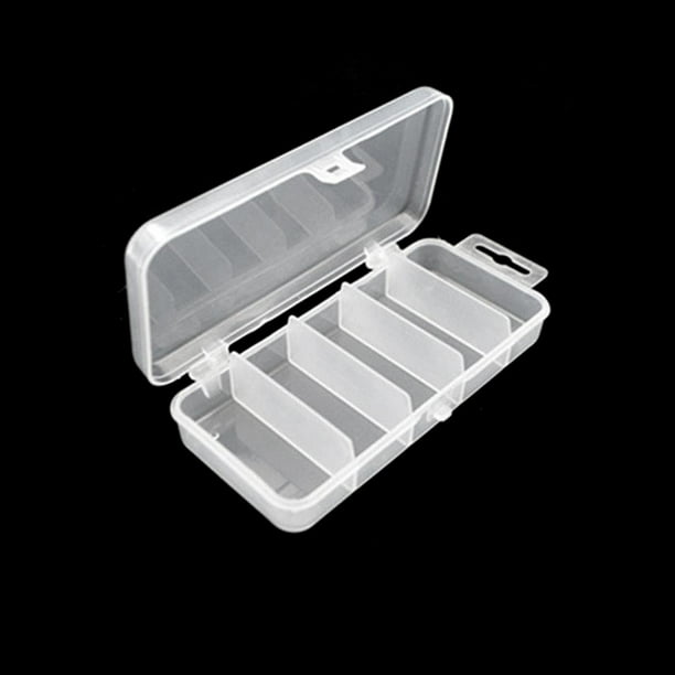 Caja para pescar cosas pequeñas, organizador para pesca, 12  compartimentos/negro - AliExpress