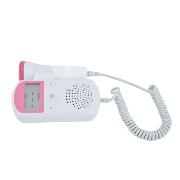 Monitor de ritmo cardíaco Doppler Fetal, Monitor de ritmo cardíaco portátil  para embarazo y bebé con pantalla LCD para el hogar