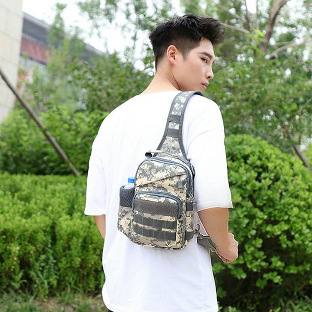 Bolsa De Pecho Molle Bolsas de chaleco informales para hombre, bolsa de  pecho masculina de lona segura para viajes de senderismo (camuflaje urbano)  Ndcxsfigh Para Estrenar