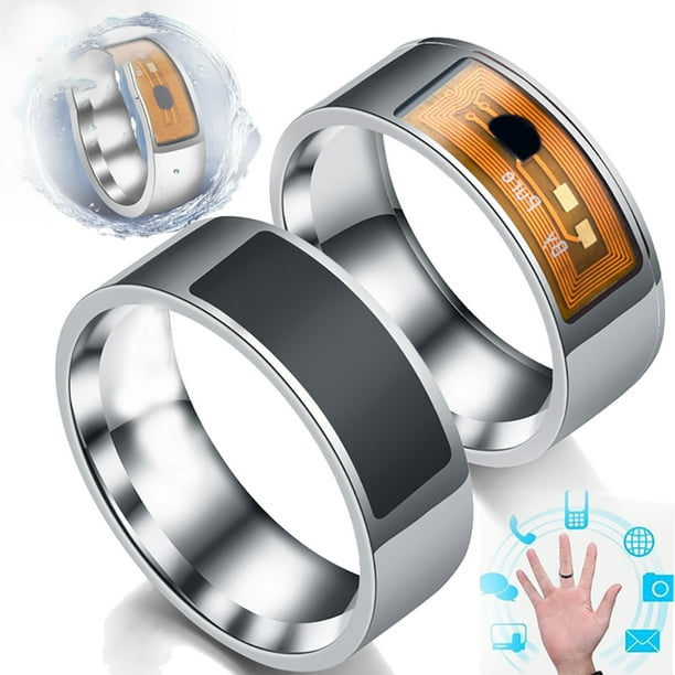 Anillos inteligentes Irfora Anillos Inteligentes NFC Multifuncional  Impermeable A Prueba de agua Anillo inteligente Finger Wear Digital Ring  Accesorios inteligentes Irfora Anillos inteligentes