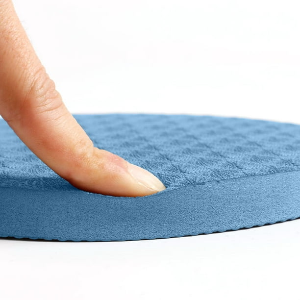 Mat Yoga 10 Mm Alfombra Resistente Gruesa Azul