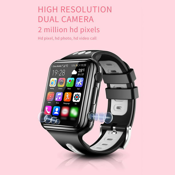 Reloj inteligente Irfora W5 (ALD_H6) 4G Smart Watch (tarjeta SIM) GPS + Wi-Fi + LBS Múltiples posiciones 1.54 pulgadas Pantalla táctil completa Procesador de cuatro núcleos 1G + 8G Memoria Irfora