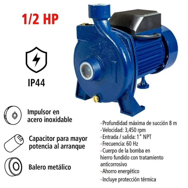 Bomba sumergible para alta presión 1.5 HP, IUSA - Tienda IUSA