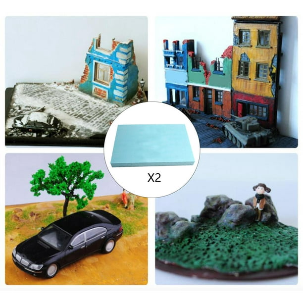 20 Mini ladrillos de pared modelo de construcción de ladrillos miniatura  figurita accesorios de paisajismo DIY ladrillos falsos modelo jardín de  Rojo Macarena Ladrillos en miniatura