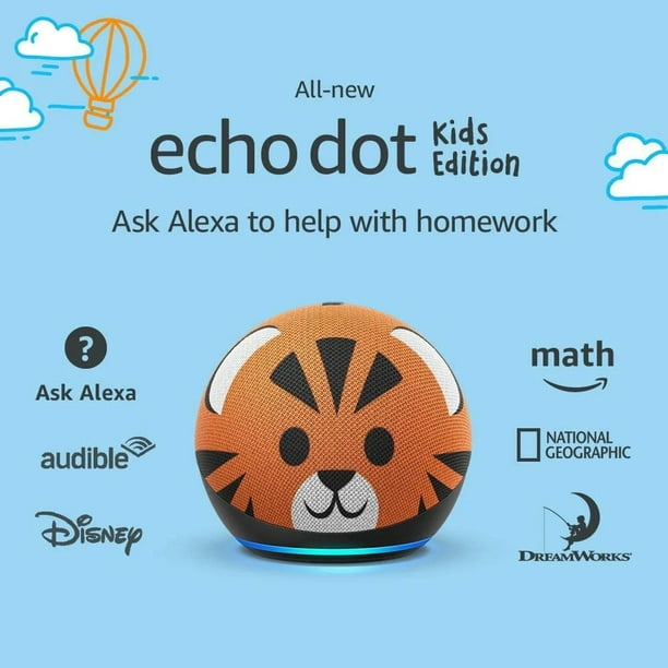Bocina Echo Dot (4ta Generación) con Alexa Azul
