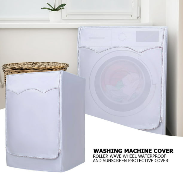 Gold Anchor - Funda para lavadora y secadora, color azul marino, para  lavadora, refrigerador, a prueba de polvo, con bolsillos de almacenamiento  de