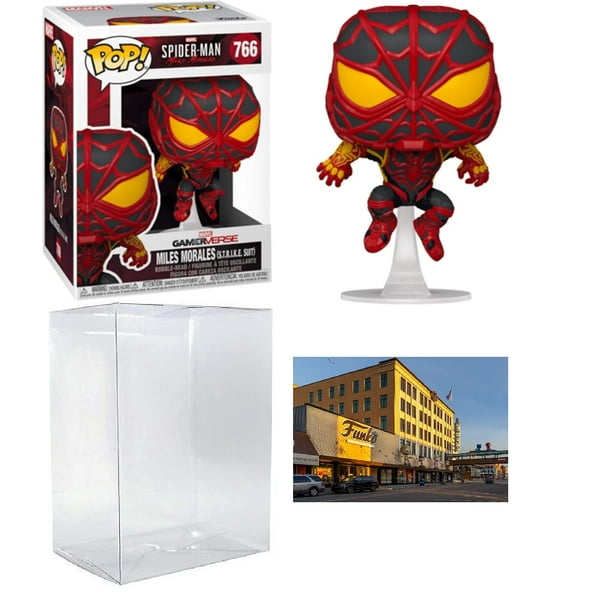 Funko Pop Miles Morales (S.T.R.I.K.E. Suit) #766