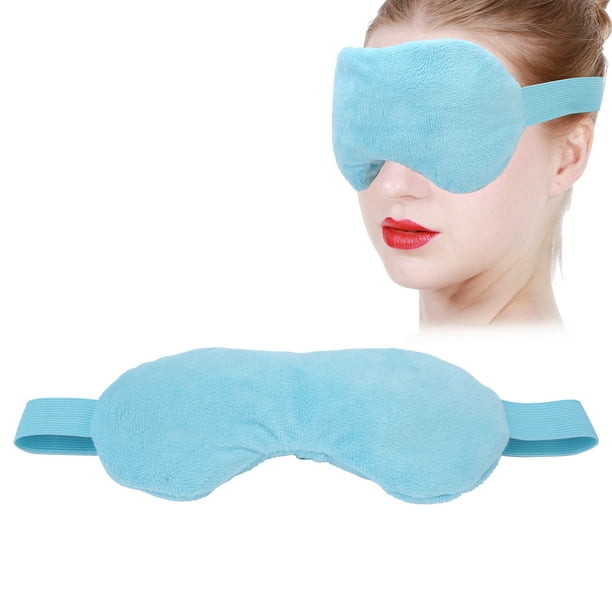 Almohadilla para ojos caliente o fría y antifaz para dormir gratis, para  yoga, migrañas, alivio del estrés Por Happy Wraps, Azul zafiro