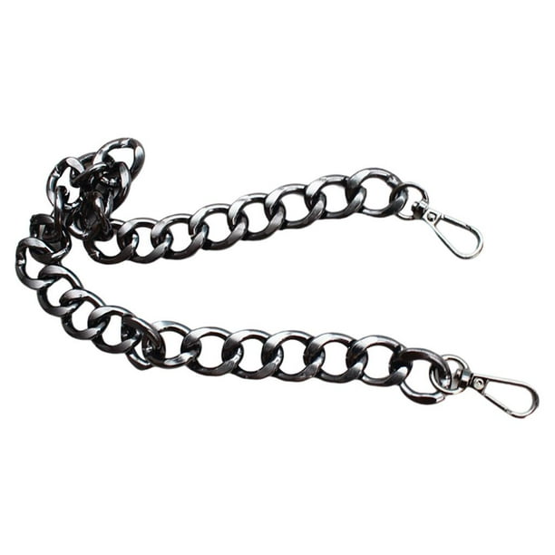 Cadena de de Metal de 120cm, cadenas para bolsos, accesorios para bolsos  para hacer monederos Pistola negra Yuyangstore Cadena del bolso