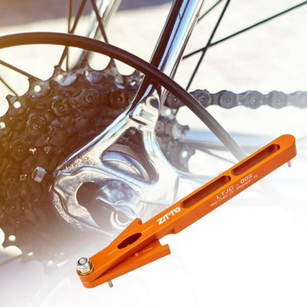 2 uds. Comprobador de cadena de bicicleta, medidor de reparación de cadena  de bicicleta, herramienta Soledad verificador de cadena de bicicleta