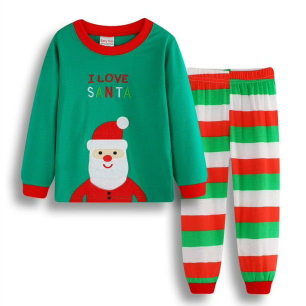 para bebés, pijamas de Navidad, ropa para niños, conjunto para niñas, ropa de dormir para ni Gao Jinjia LED | Walmart en línea