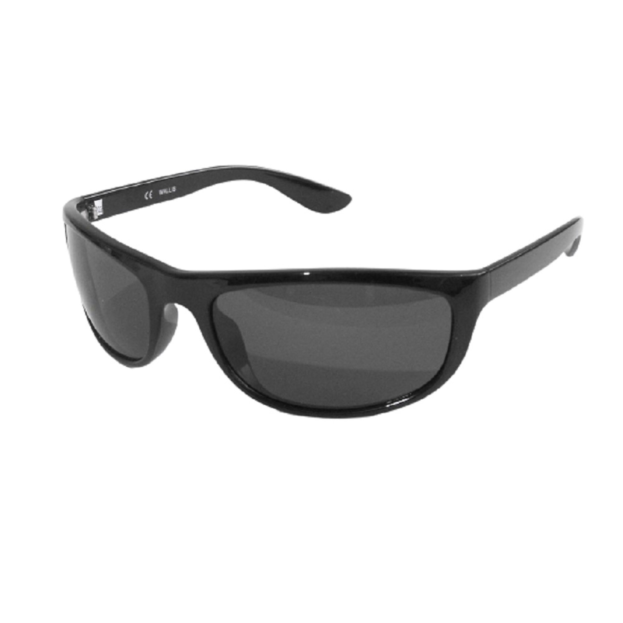 Lentes deportivos polarizados de armazón negro, micas humo - Productos