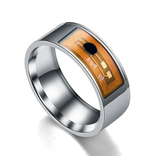 Anillos inteligentes Irfora Anillos Inteligentes NFC Multifuncional  Impermeable A Prueba de agua Anillo inteligente Finger Wear Digital Ring