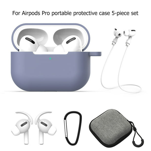 Funda Silicona Kit 5 accesorios para Airpods Pro