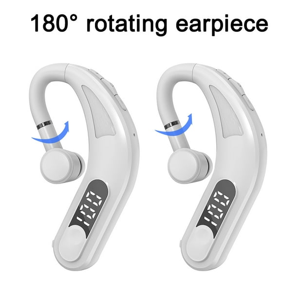 Auriculares Bluetooth Bluetooth inalámbricos con micrófono ENC Batería de  larga duración Impermeable Auricular manos libres Auriculares para teléfono