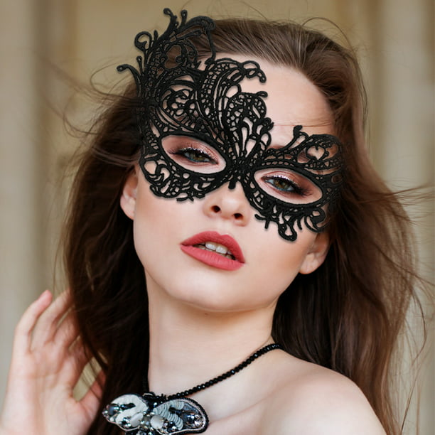 Máscara de mascarada Mujer Máscara veneciana Bastante elegante