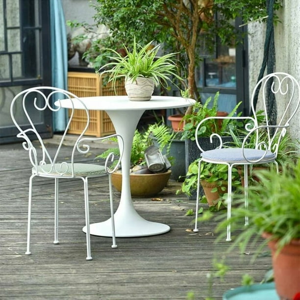 Tiita Juego de 2 cojines redondos para sillas de oficina, 22 x 22 pulgadas,  para exteriores, para adultos, sentados, patio, jardín, beige