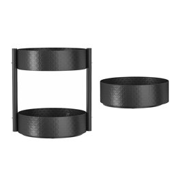 Soporte para platos de cena, organizador de platos para ensaladas/postres,  soporte para platos para el hogar, armario, cajones, armario, cocina Estilo  A Macarena organizador porta platos