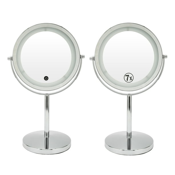Espejo de Aumento x7 Pivotante: Facilita tu Rutina de Belleza Diaria