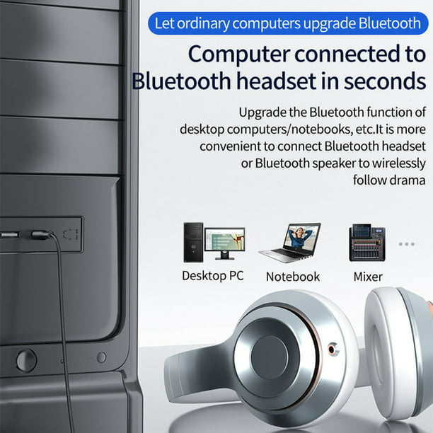 Transmisor y receptor Bluetooth 5,0, FM estéreo, AUX, Jack de 3,5mm,  óptico, RCA, manos