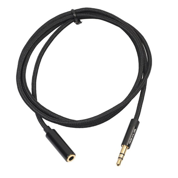 GENERICO Cable De Audio Alargador Auxiliar Jack 3.5mm 1.5 Metro
