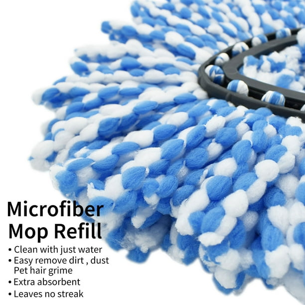 Cabezales de repuesto para mopa Vileda, recambio de microfibras lavables en  forma de triángulo, paño de
