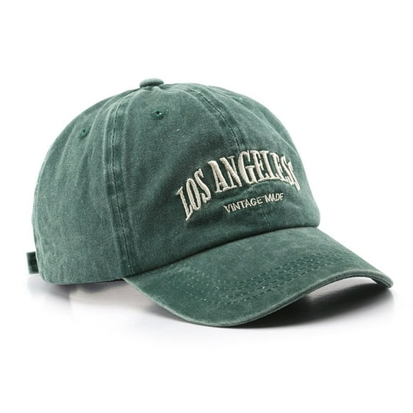 fs summer red green vintage washed denim baseball caps for men women streetwear trucker hats snapback dad hat casquette 20235660cm gao jinjia led