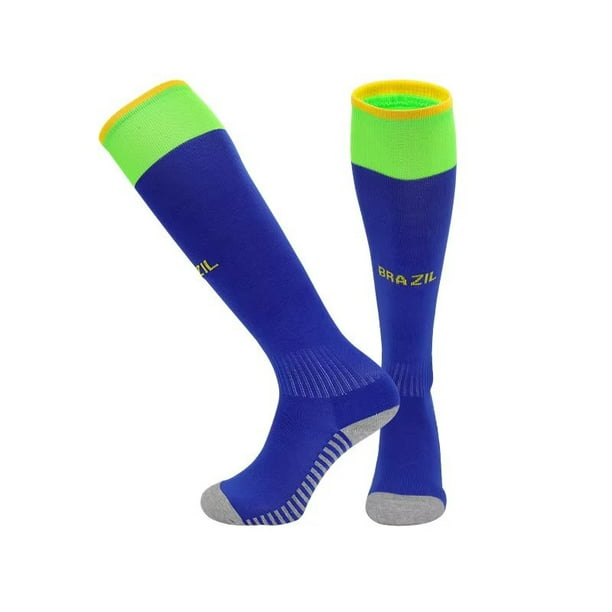 calcetas deportivas calcetas Medias de fútbol antideslizantes, medias de  tubo largo para niños y niñas, toallero grueso, medias de tubo medio,  calcetines deportivos, calcetines de entrenamiento para niños