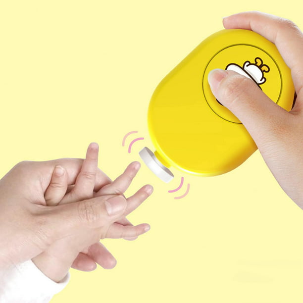 Lima eléctrica para uñas de bebé, a, para recién nacidos, cabezales de  pulido reemplazables, dedos de los pies y Tipo Yuyangstore Cortador de uñas