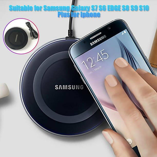 Cargador Inalámbrico QI Wireless iPhone y Samsung