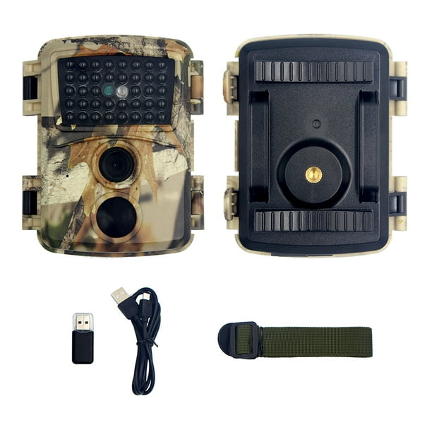 Cámara de caza Sensor PIR IP54 Cámara de seguimiento impermeable 1080P 12MP  Resolución Cámara de caza al aire libre, PR600 Yuarrent OD001230-03B