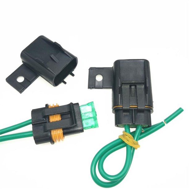  Portafusibles en línea de 12 AWG APM/ATM Mini Blade (10  unidades, calibre 12) : Automotriz