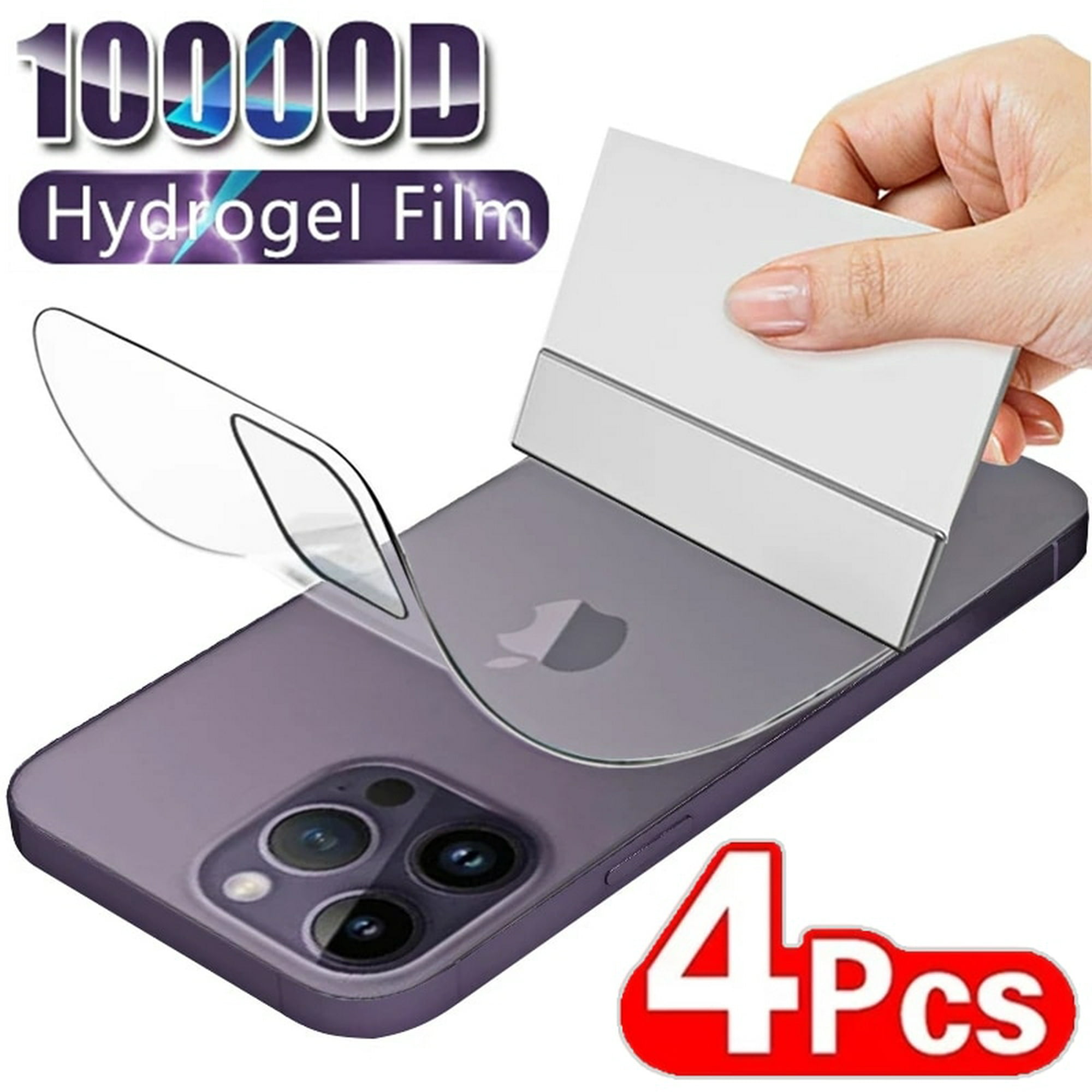  JDHDL [Paquete de 3] Protector de pantalla de película de  hidrogel para iPhone 14 Pro Max/iPhone 14 Plus (6.7 pulgadas), película  protectora de pantalla transparente de TPU suave (no vidrio templado) 