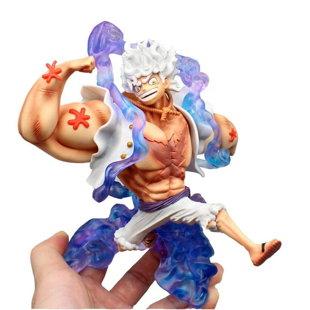 Anime One Piece Luffy Gear 5 Action FIgure Collectible