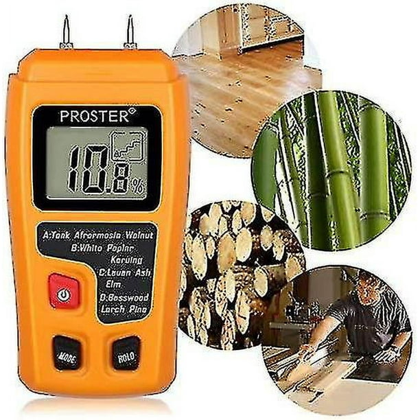 Medidor de humedad de madera Rzmt-10 Lcd Medidor de humedad