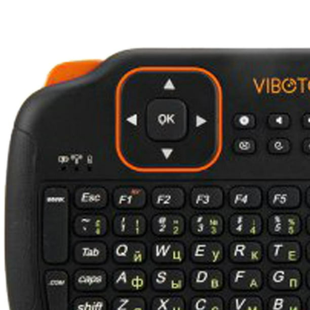Mini teclado inalámbrico con touch pad para Smart TV marca Steren.