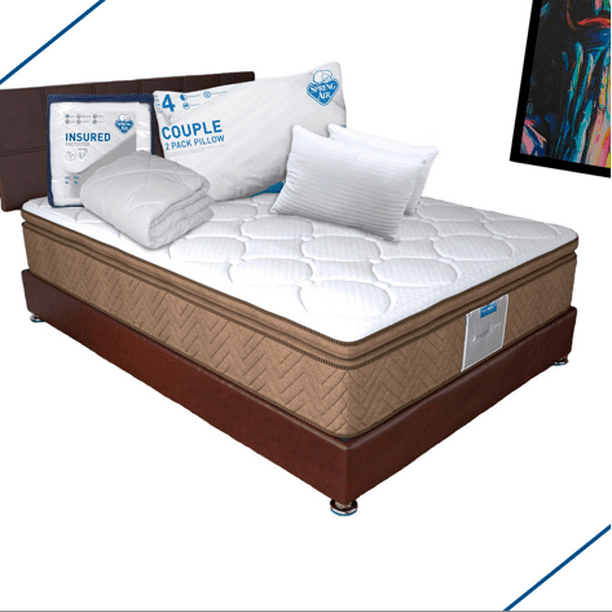 Colchón End Hipoalergénico Matrimonial END + Box Matrimonial