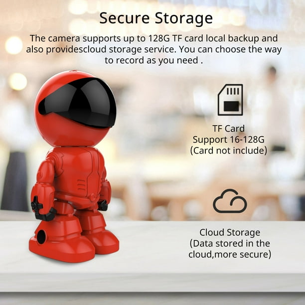 Cámara de seguridad robótica Ip Hd Cloud Storage