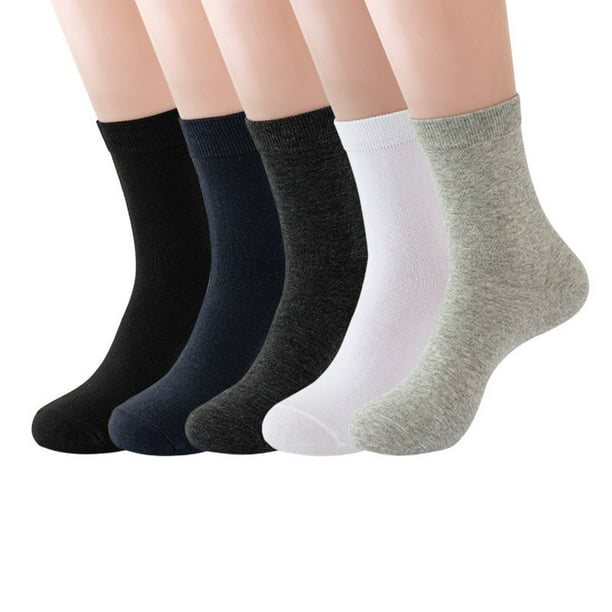 Calcetines tobilleros de algodón y fibra perlada para hombre, novedosos  calcetines de corte bajo para diabéticos, que absorben la humedad para pies