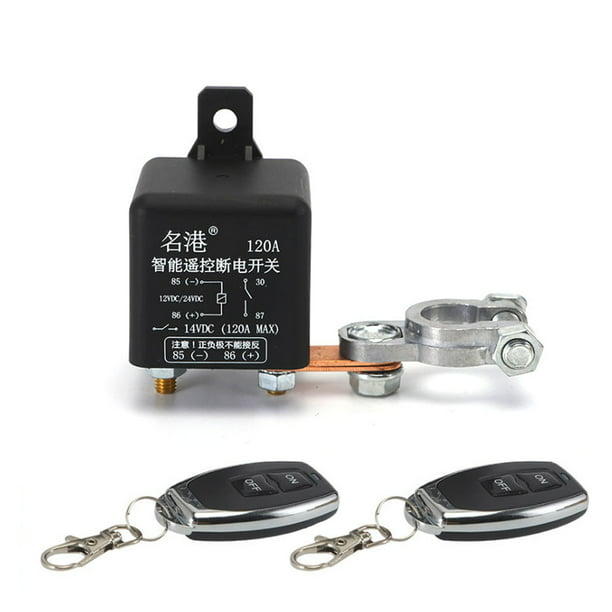 Comprar Control remoto inalámbrico Universal para coche, interruptor de  batería, relé de interruptor inteligente, batería de coche