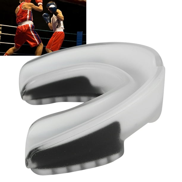 Protector Bucal Deportivo Boxeo Baloncesto Fútbol Hockey Karate Protección  Dental Negro Colmillo